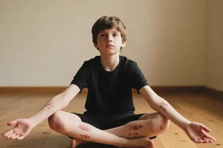 青年人四肢長濕疹不管它會自己好嗎(圖1)