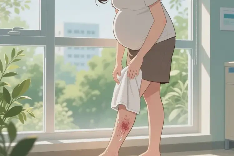 孕婦小腿偶爾起濕疹可以徹底自愈嗎(圖2)