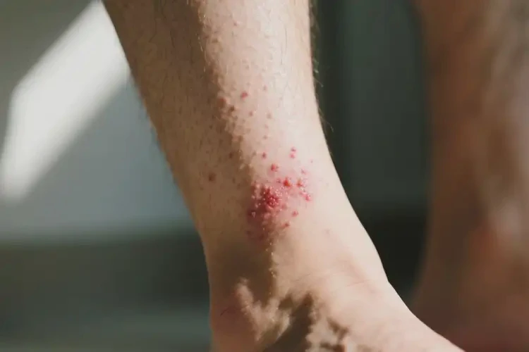 男人小腿上偶爾起濕疹不管它會(huì)自己好嗎(圖4)