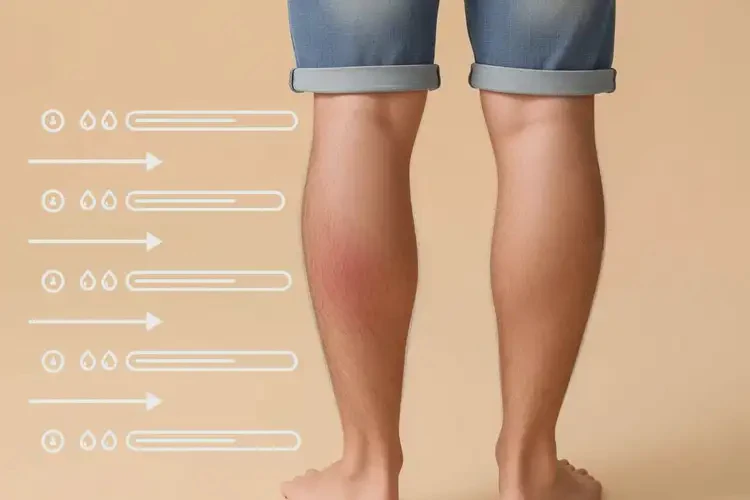 青年人大腿容易起濕疹不管它會自己痊愈嗎(圖2)