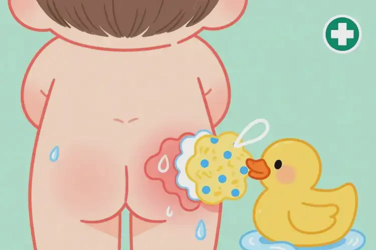 少兒屁股上偶爾起濕疹能夠徹底治愈嗎(圖2)