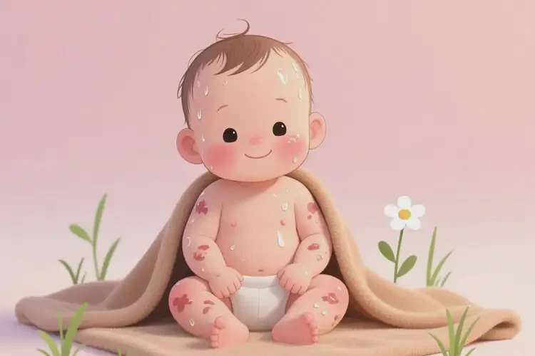 婴儿全身出湿疹可不可以根治(图1)