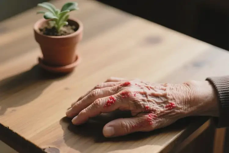 老年人身上經(jīng)常起濕疹不管它會自己自愈嗎(圖3)