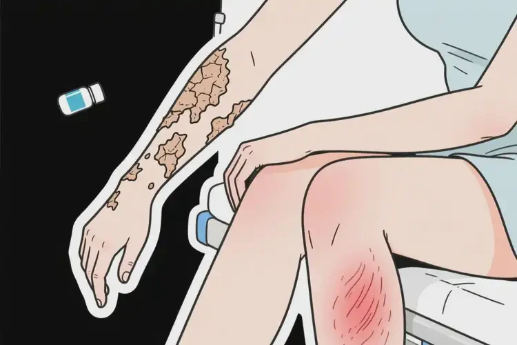 女人四肢出現(xiàn)濕疹能不能根治(圖2)