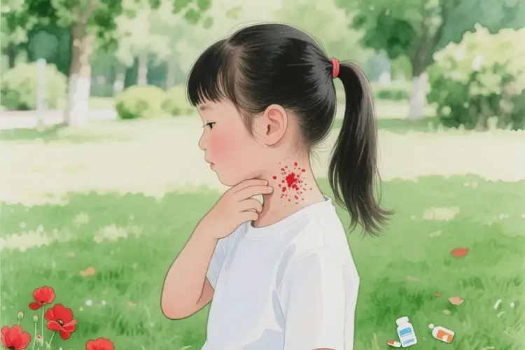 小學(xué)生脖子上長(zhǎng)濕疹不管它會(huì)自己好嗎(圖3)