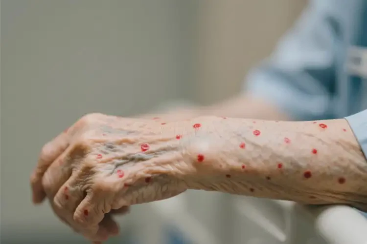 老年人手臂偶爾起濕疹不管它會(huì)自己痊愈嗎(圖3)