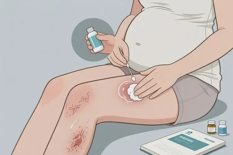 产妇大腿出现湿疹可不可以彻底自愈(图1)