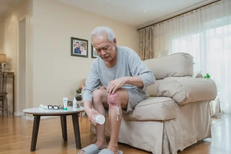 高齡老人小腿上起濕疹能不能根治(圖2)