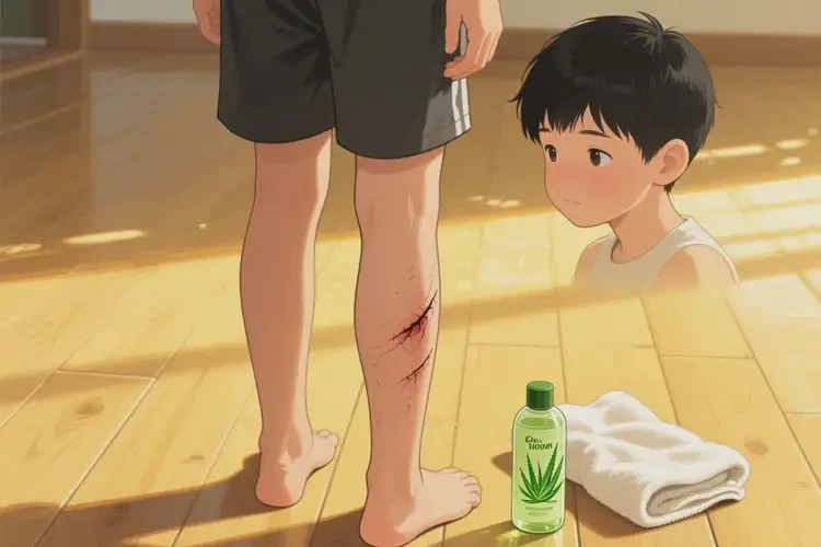 小孩大腿上長濕疹可不可以徹底自愈(圖2)