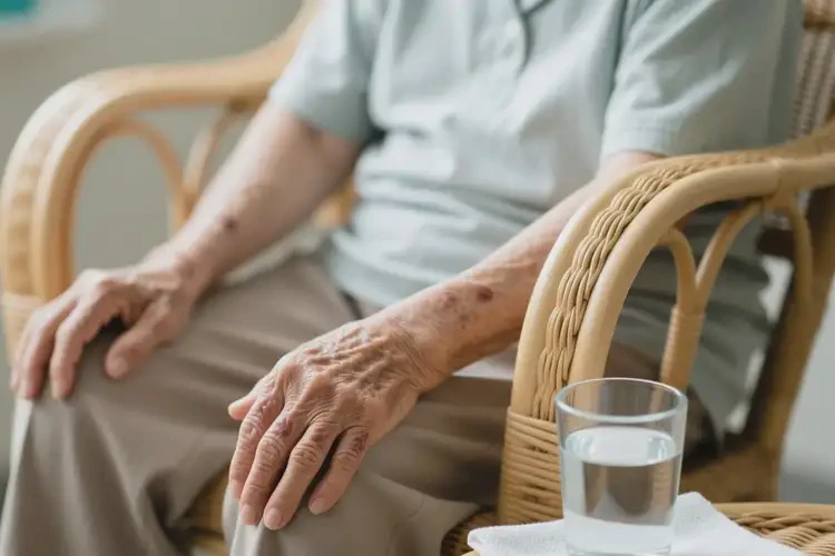 高齡老人手上容易長濕疹能不能根治(圖2)