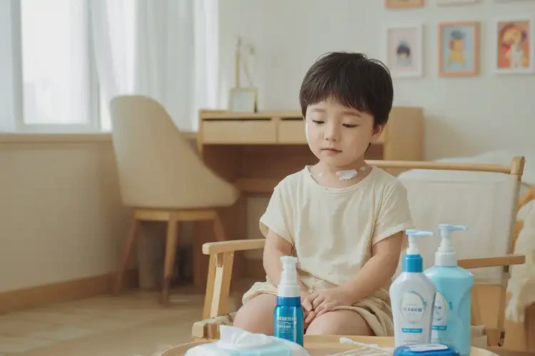 小孩脖子容易起濕疹可以徹底自愈嗎(圖1)