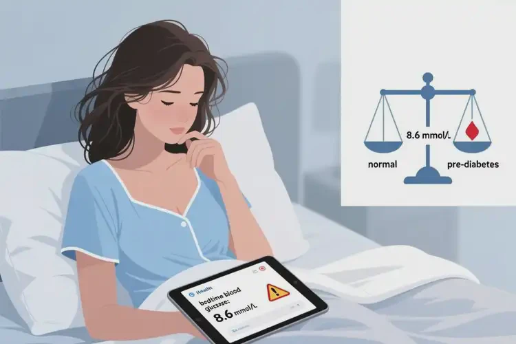 女性睡前血糖8點(diǎn)6是糖尿病嗎(圖3)