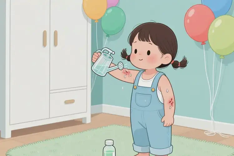 兒童身上經(jīng)常起濕疹可不可以根治(圖1)