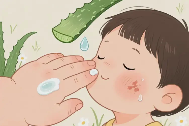 孩子面部容易起濕疹能靠自己自愈嗎(圖3)