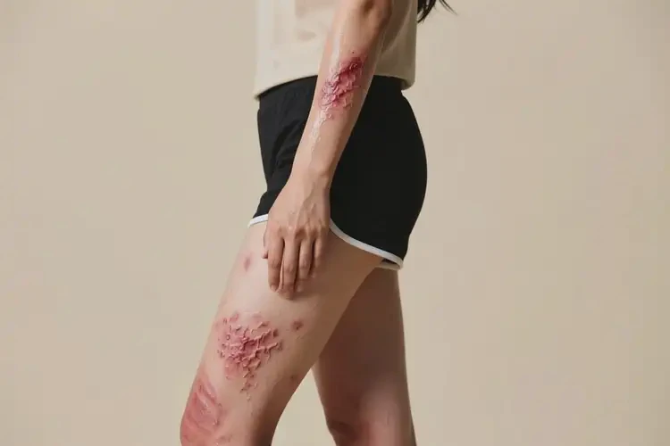 女人全身有濕疹可不可以徹底自愈(圖3)