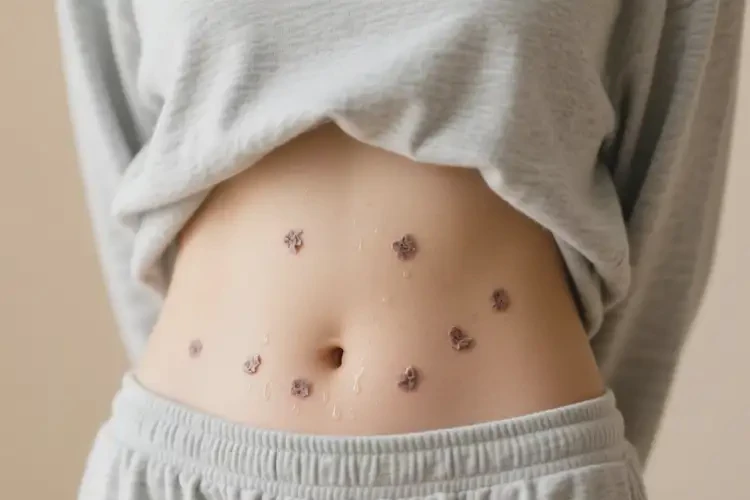 女人肚子上偶爾長濕疹能不能根治(圖3)