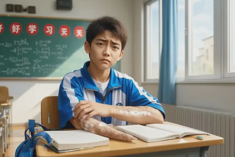 中學(xué)生脖子上起濕疹可不可以徹底自愈(圖2)