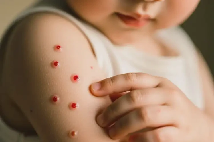 少儿手臂上偶尔起湿疹能靠自己自愈吗(图1)