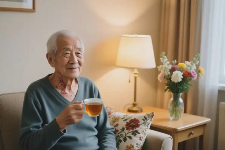 高齡老人脖子上長濕疹能不能根治(圖2)