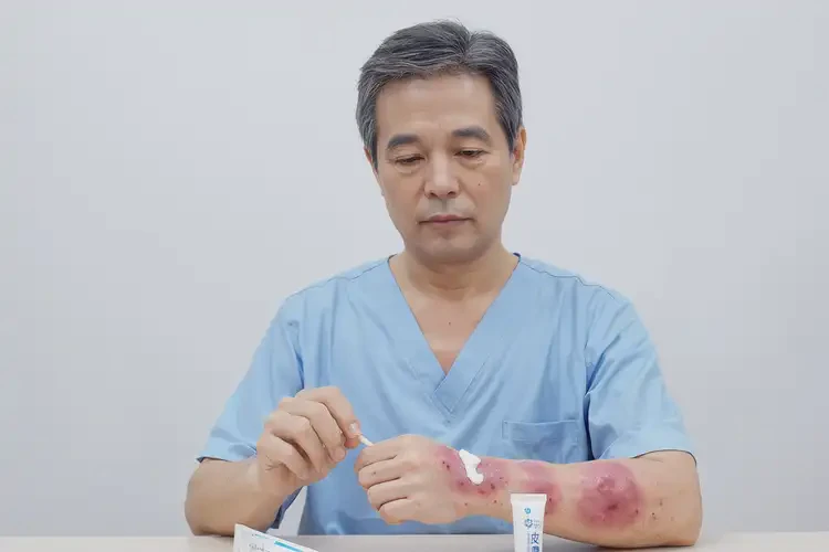 男人手臂偶爾長濕疹不管它會自己自愈嗎(圖2)