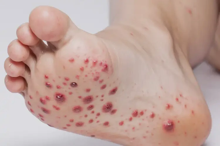 孩子腳上長(zhǎng)濕疹可不可以根治(圖4)