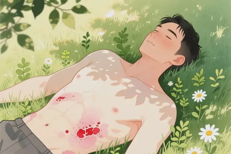 男性肚子上經(jīng)常長濕疹能徹底自愈嗎(圖4)