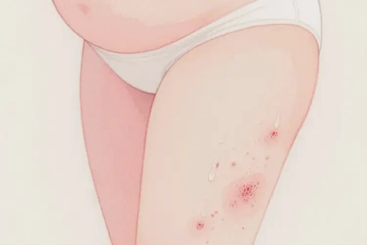 孕婦小腿上有濕疹能靠自己自愈嗎(圖3)