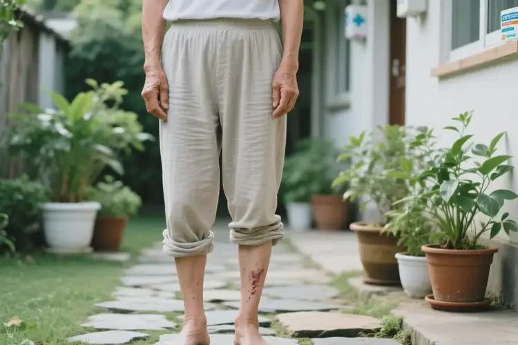 老年人小腿上起濕疹可不可以徹底自愈(圖1)