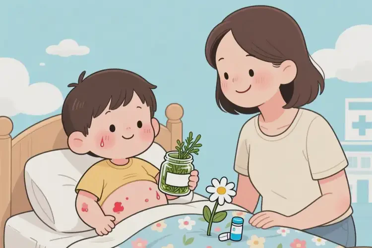 孩子肚子經(jīng)常長濕疹可不可以根治(圖2)