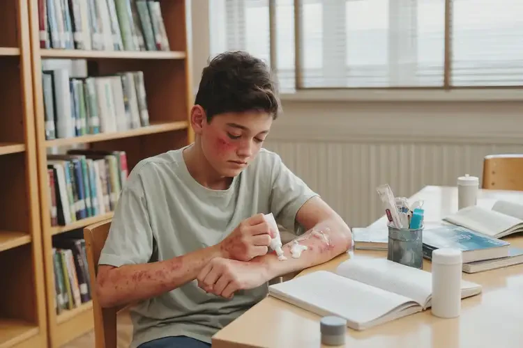 大學生全身容易起濕疹能不能徹底自愈(圖4)