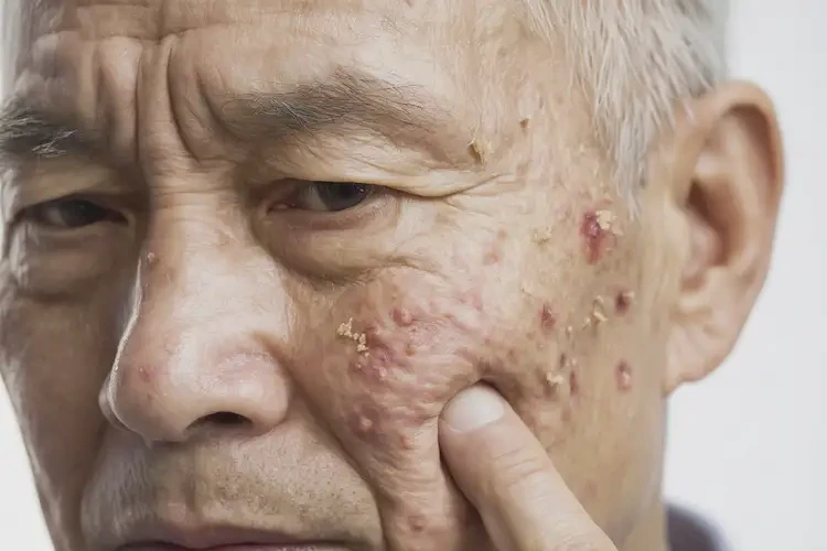 老人臉上起濕疹可不可以根治(圖4)