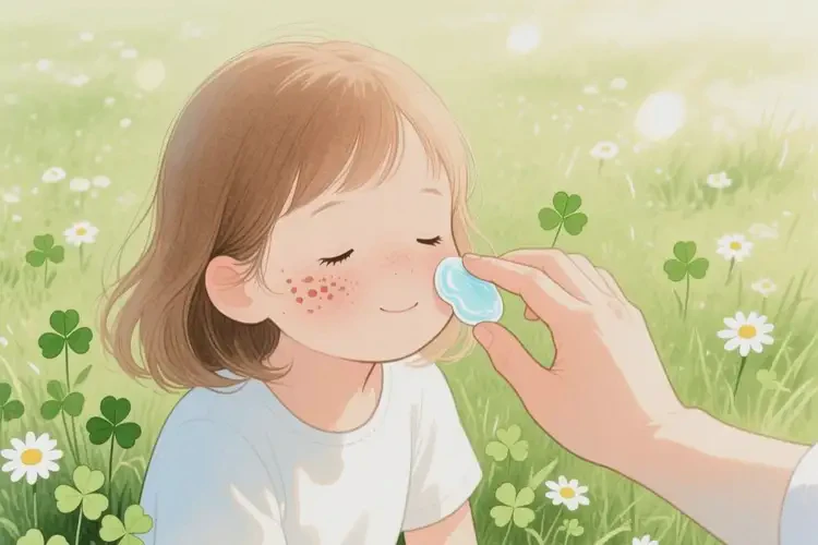 少兒面部偶爾起濕疹可不可以根治(圖4)