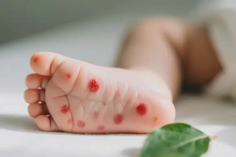 寶寶腳上起濕疹能徹底自愈嗎(圖4)