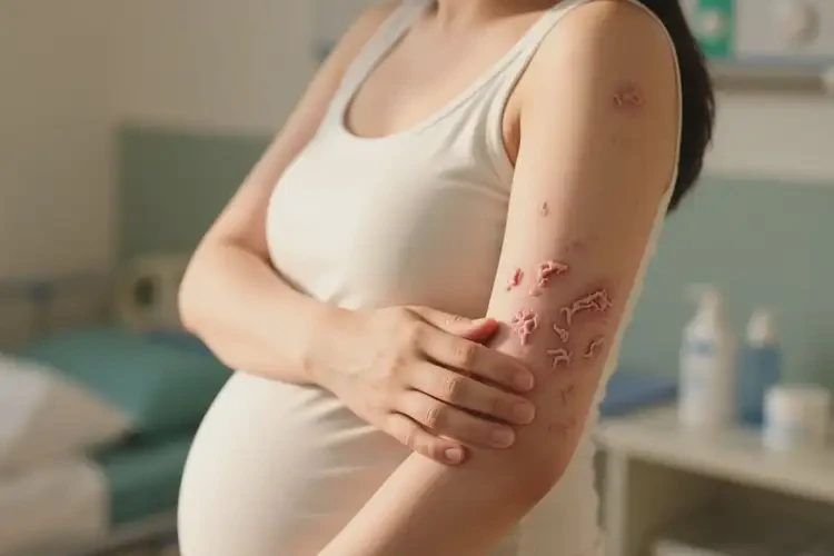 孕婦身上經(jīng)常長濕疹能夠徹底治愈嗎(圖4)