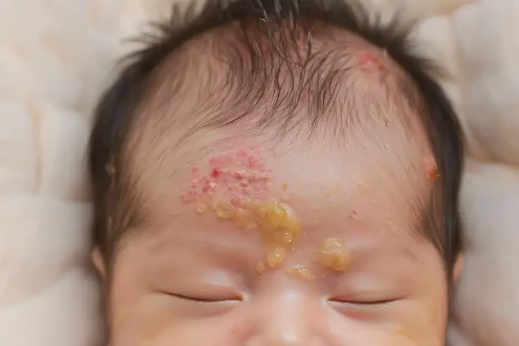 孩子小腿出濕疹能靠自己自愈嗎(圖2)