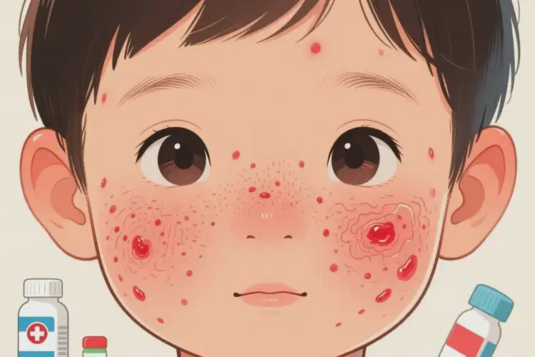 兒童面部起濕疹可不可以根治(圖3)
