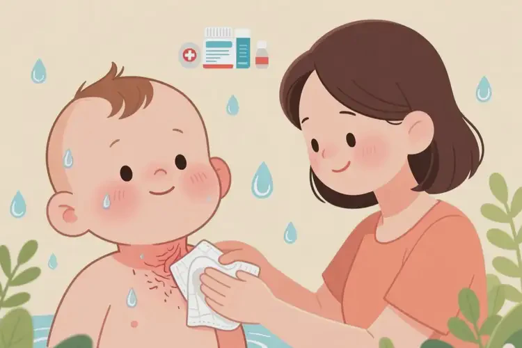 宝宝脖子上经常长湿疹可不可以根治(图4)