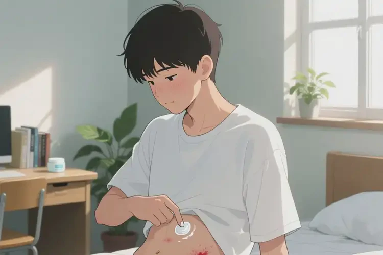 中學(xué)生肚子上偶爾長濕疹能不能徹底自愈(圖3)