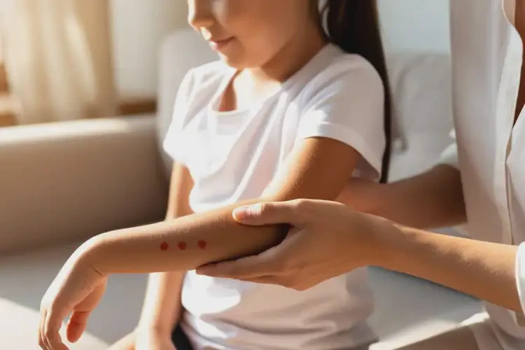 孩子身上偶爾起濕疹不管它會(huì)自己好嗎(圖4)