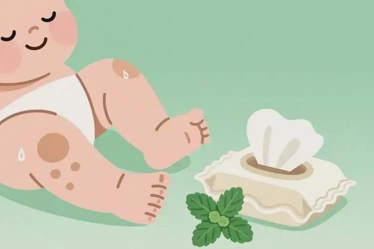 小兒大腿上出現(xiàn)濕疹可以徹底自愈嗎(圖1)