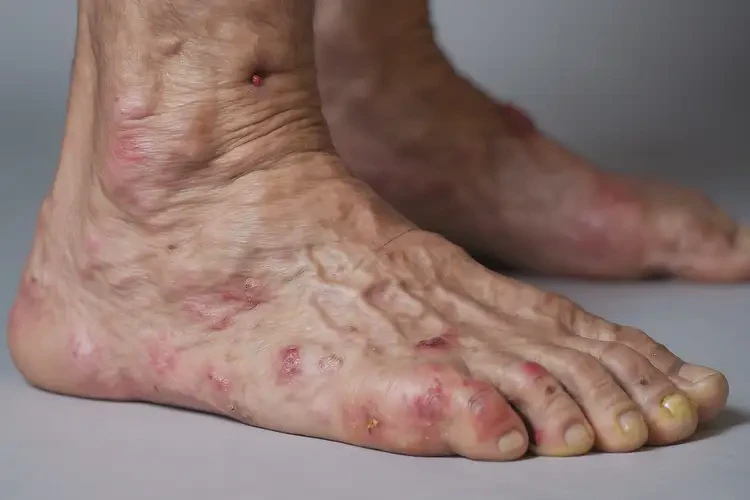 老年人脚上起湿疹不管它会自己好吗(图4)