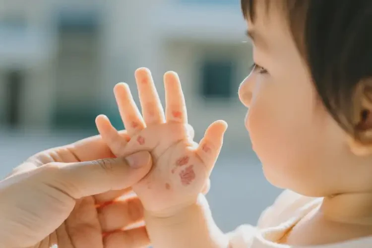 少兒手上出現(xiàn)濕疹可不可以根治(圖4)