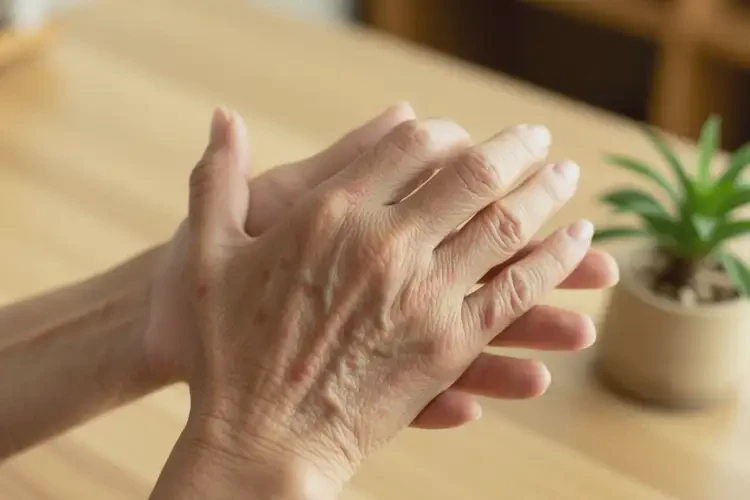 老人手上長濕疹可不可以根治(圖4)