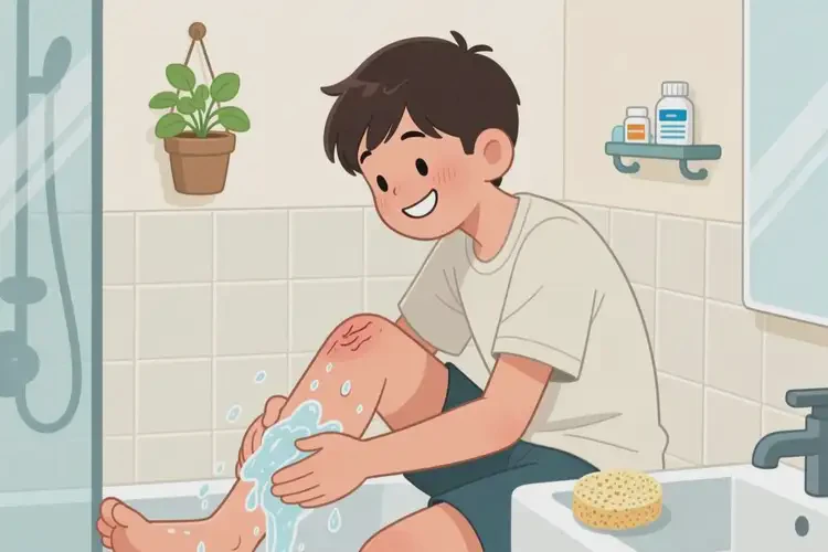 青少年小腿上容易起濕疹可以徹底自愈嗎(圖2)