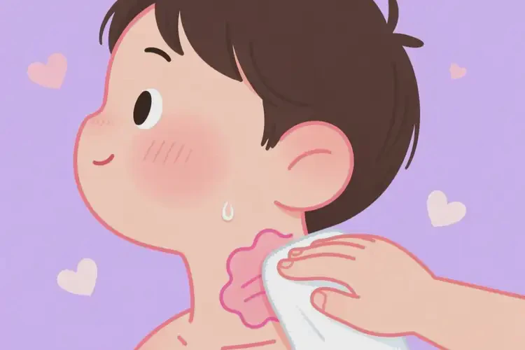 少兒脖子偶爾起濕疹可不可以根治(圖2)