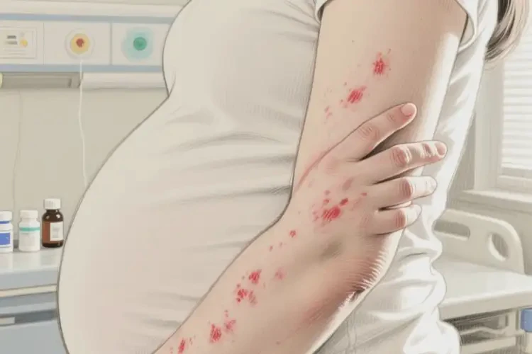 孕婦手臂容易起濕疹能靠自己自愈嗎(圖1)