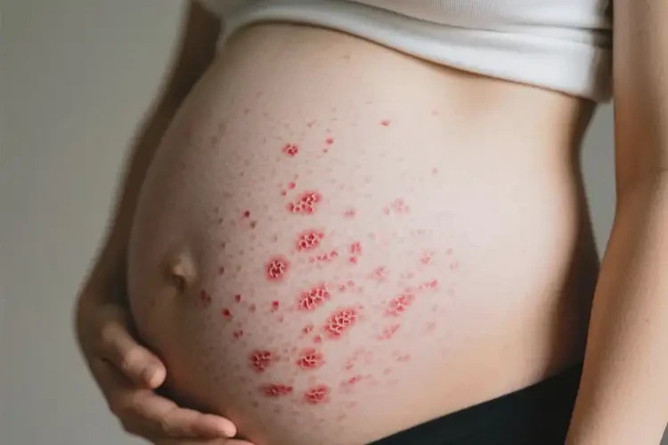 產(chǎn)婦肚子出現(xiàn)濕疹可以徹底自愈嗎(圖4)