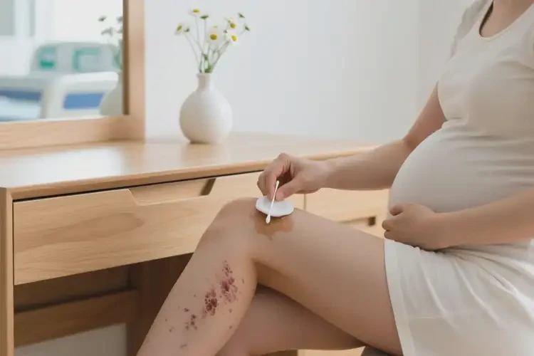 產(chǎn)婦大腿經(jīng)常起濕疹能靠自己自愈嗎(圖2)