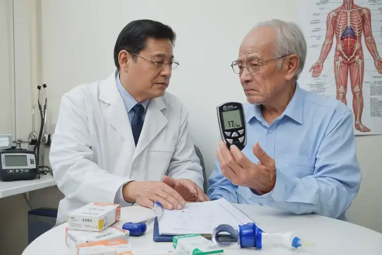 老年人睡前血糖17(图1)