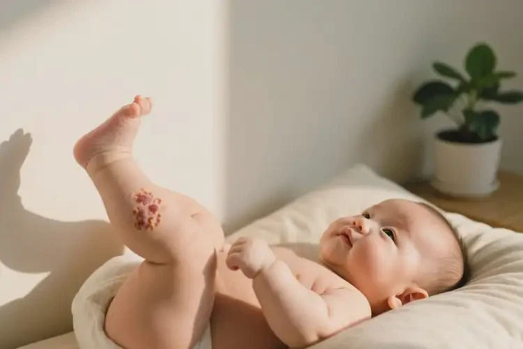 嬰兒小腿起濕疹可不可以根治(圖2)